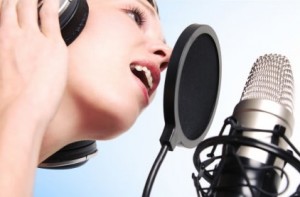female-recording-with-microphone