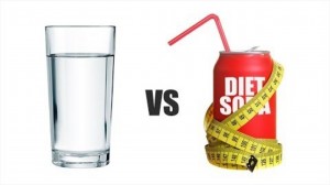 soda versus water weightloss